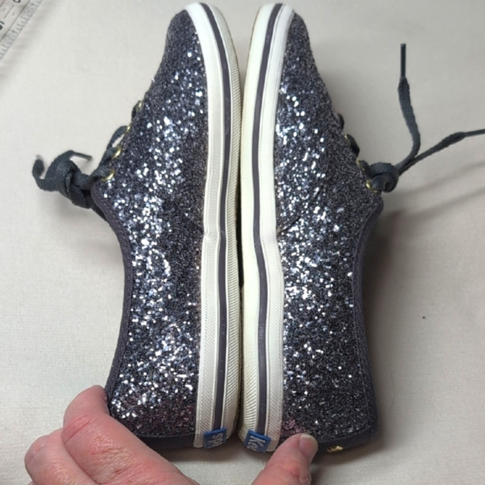Keds X Kate Spade Champion Glitter Sneakers - Picture 7 of 12